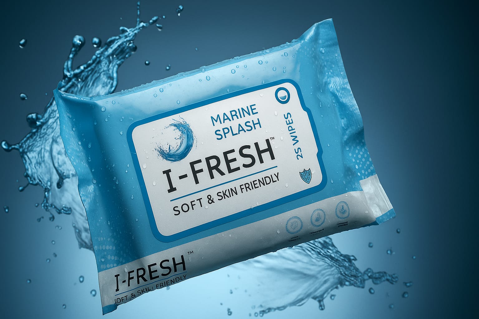I-FRESH Marine Wipes